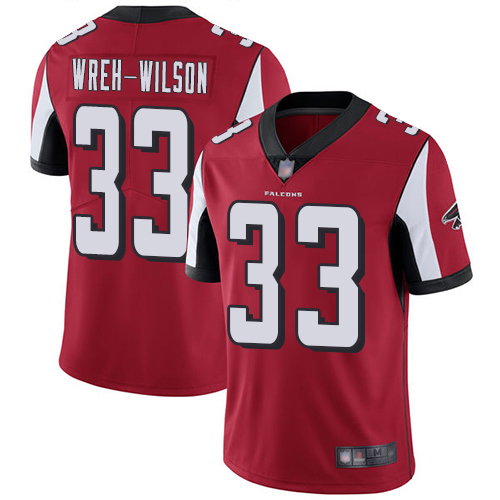 Atlanta Falcons Limited Red Men Blidi Wreh-Wilson Home Jersey NFL Football #33 Vapor Untouchable->atlanta falcons->NFL Jersey